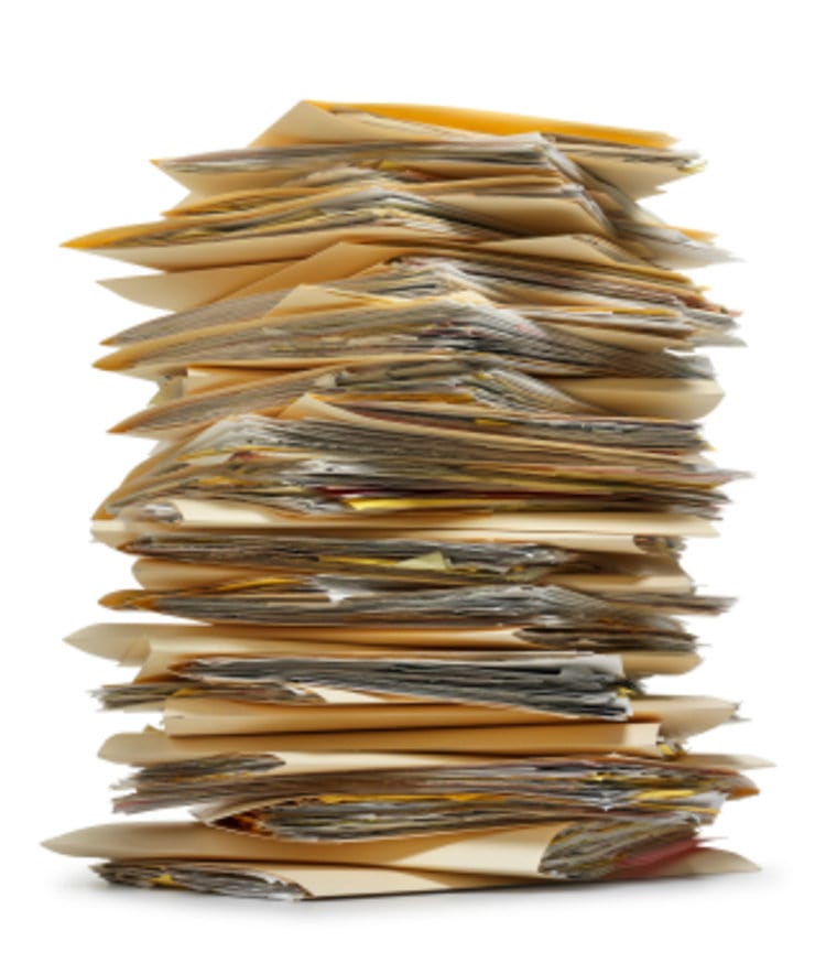 Pile of paper