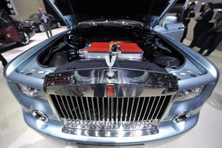Rolls Royce under the bonnet