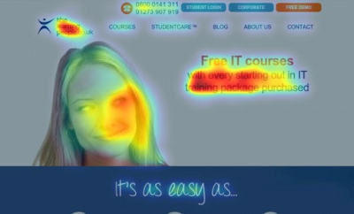 heatmap on website
