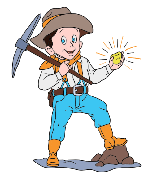 prospecting miner