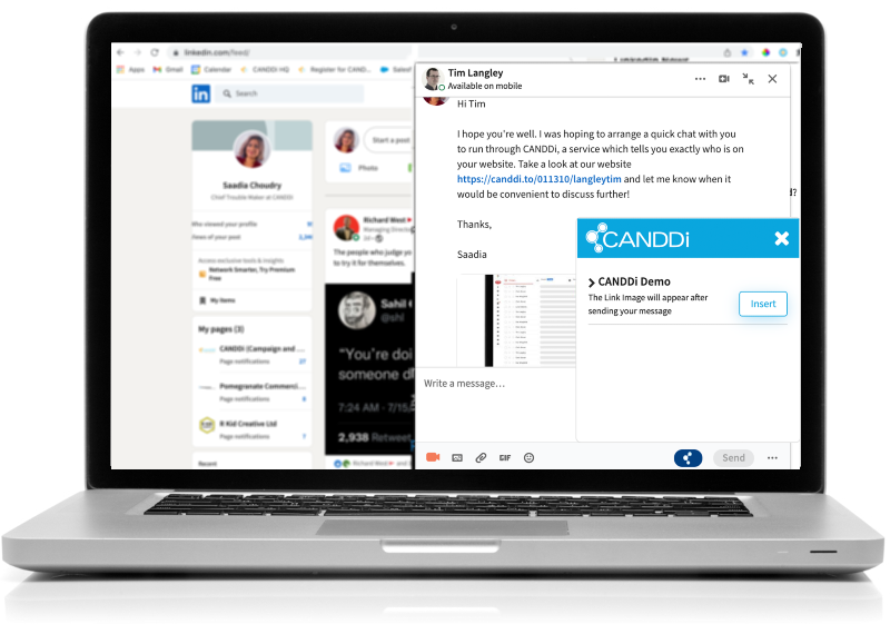 canddi LinkedIn Propect Tracker
