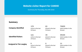 canddi summary tab