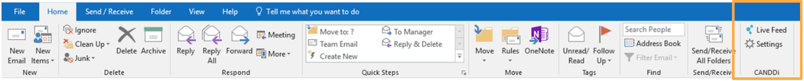 Outlook header example