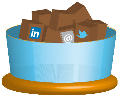 LinkedIn and Twitter